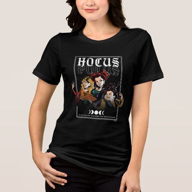 Hocus Pocus Sanderson Curse Tri-Blend Shirt (Front)