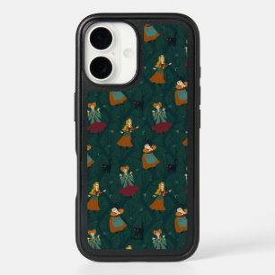 Hocus Pocus Sanderson Sisters Forest Pattern iPhone 16 Case