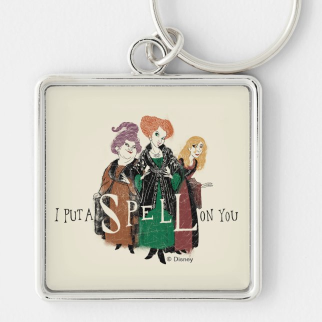 Hocus Pocus Sanderson Sisters Spellbound Keychain (Front)