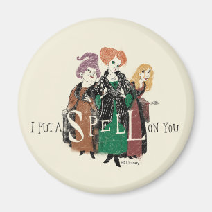 Hocus Pocus Sanderson Sisters Spellbound Magnet