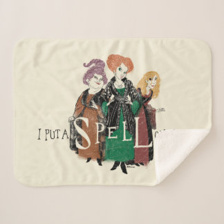 Hocus Pocus Sanderson Sisters Spellbound Sherpa Blanket