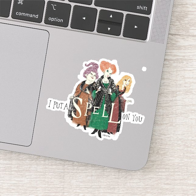 Hocus Pocus Sanderson Sisters Spellbound Sticker (Detail)