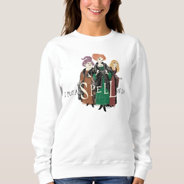 Hocus Pocus Sanderson Sisters Spellbound Sweatshirt (Front)
