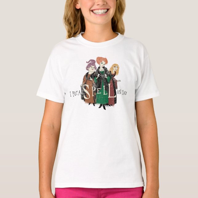 Hocus Pocus Sanderson Sisters Spellbound T-Shirt (Front)