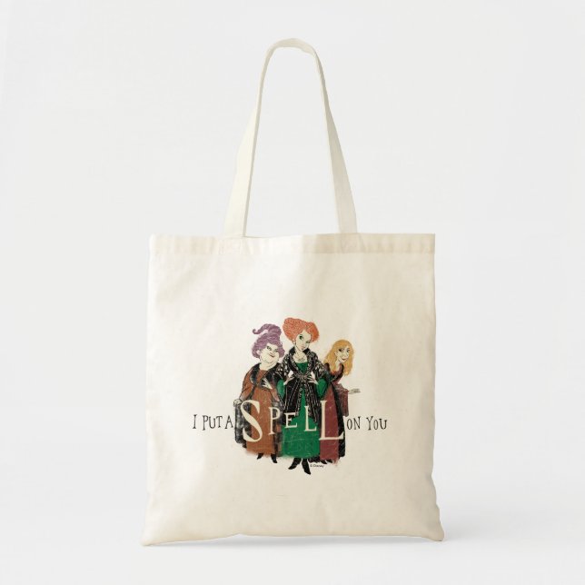 Hocus Pocus Sanderson Sisters Spellbound Tote Bag (Front)