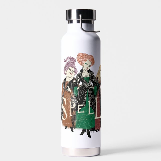 Hocus Pocus Sanderson Sisters Spellbound Water Bottle (Left)