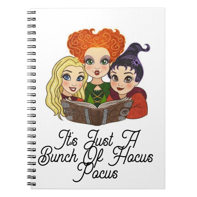 Hocus Pocus Sisters Notebook (Front)