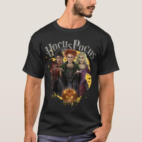 Hocus Pocus T_Shirt Sister horror in halloween 