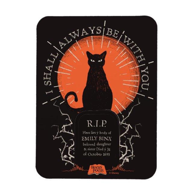 Hocus Pocus Thackery Binx Always With You Magnet (Vertical)