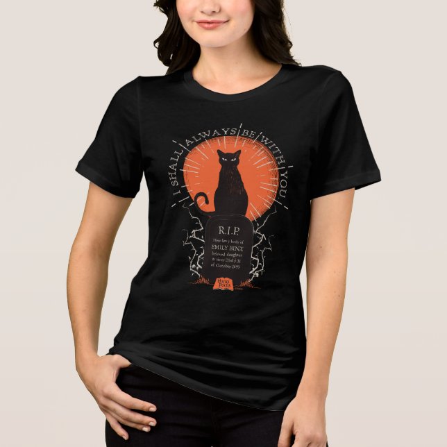 Hocus Pocus Thackery Binx Always With You Tri-Blend Shirt (Front)