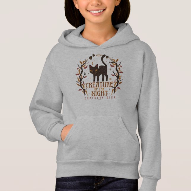 Hocus Pocus Thackery Binx Night Magic Hoodie (Front)