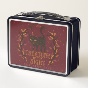 Hocus Pocus Thackery Binx Night Magic Metal Lunch Box