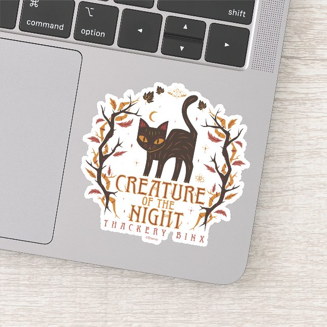 Hocus Pocus Thackery Binx Night Magic Sticker (Detail)