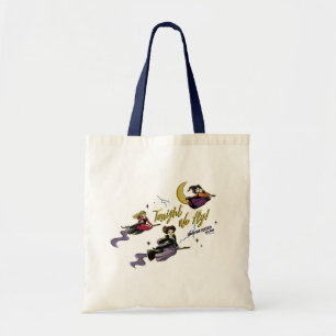 Hocus Pocus Tonight We Fly Broom Squad Tote Bag