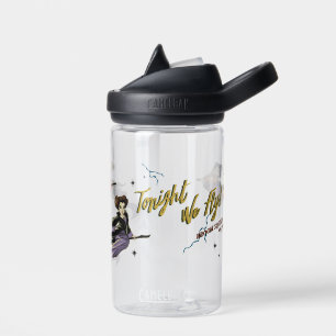 Hocus Pocus Tonight We Fly Broom Squad Water Bottle