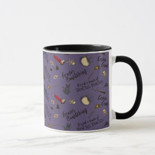 Hocus Pocus Trouble is Brewing Pattern Mug