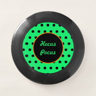 Hocus Pocus Wham-O Frisbee (Neon Green & Black)