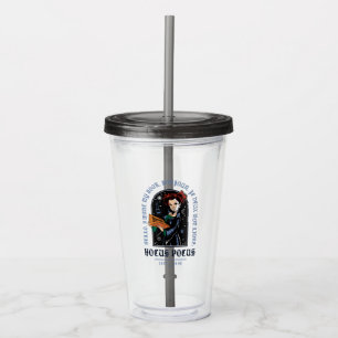 Hocus Pocus Winifred’s Book of Spells Acrylic Tumbler