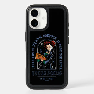 Hocus Pocus Winifred’s Book of Spells iPhone 16 Case