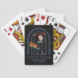 Hocus Pocus Winifred’s Book of Spells Poker Cards