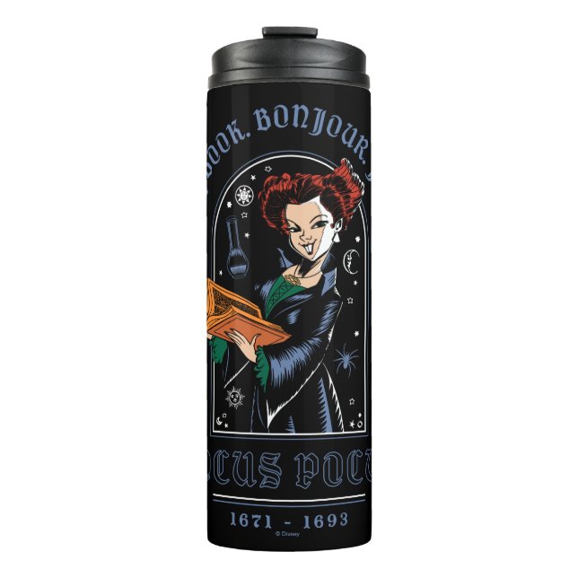Hocus Pocus Winifred’s Book of Spells Thermal Tumbler (Front)