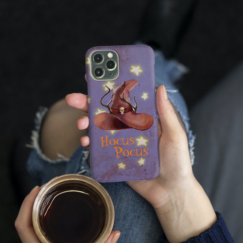 Hocus Pocus Witch Hat Halloween Spooky iPhone Case