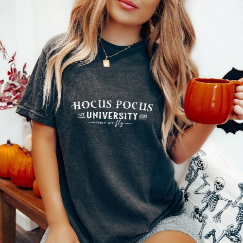 Hocus Pocus Witch University T_Shirt