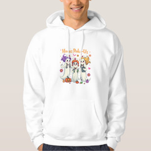 Hocus-Poke Us Nursing Spooky Halloween Ghost Hoodie