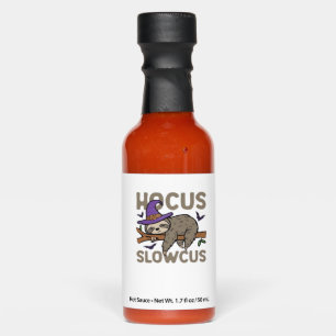 Hocus Slowcus Funny Halloween Sloth Classic T-Shir Hot Sauces