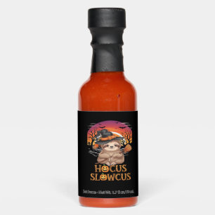 Hocus Slowcus Sloth lovers Halloween costume tee E Hot Sauces