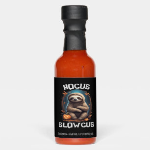 Hocus Slowcus Sloth lovers Halloween costume tee E Hot Sauces