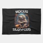 Hocus Slowcus Sloth lovers Halloween costume tee E Kitchen Towel