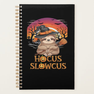 Hocus Slowcus Sloth lovers Halloween costume tee E Planner