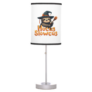 Hocus Slowcus Sloth lovers Halloween costume tee E Table Lamp