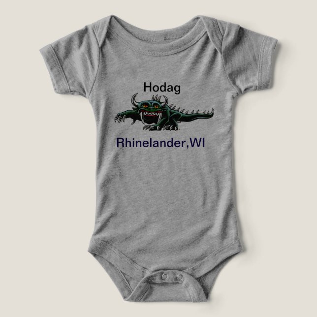 Hodag Child. Infant T-shirt (Design Front)