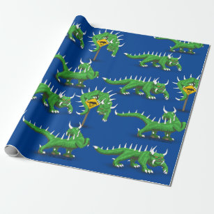 Hodag Crossing Wrapping Paper