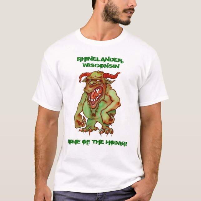 HODAG DESIGN ~ SHIRTS ~ RHINELANDER WISCONSIN (Front)