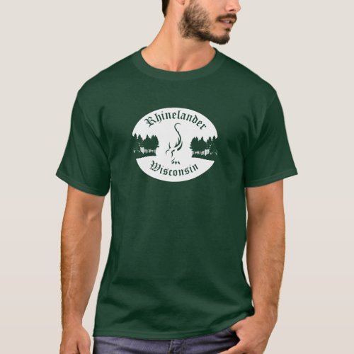 Hodag Rhinelander Wisconsin T_Shirt
