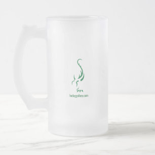 Hodag Stien Frosted Glass Beer Mug