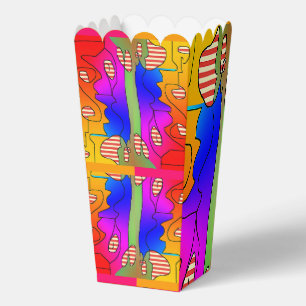Hodge Podge Birthday Movie Night Popcorn Favor Boxes