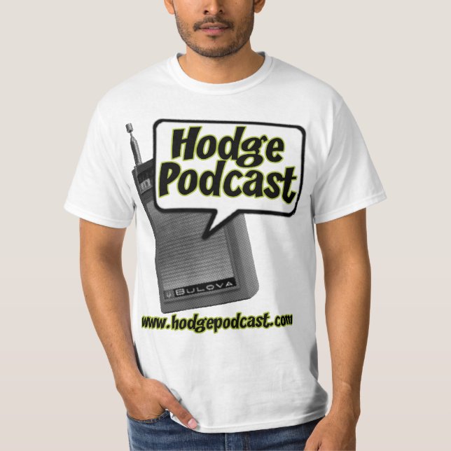Hodgepodcast Logo Tee (Front)