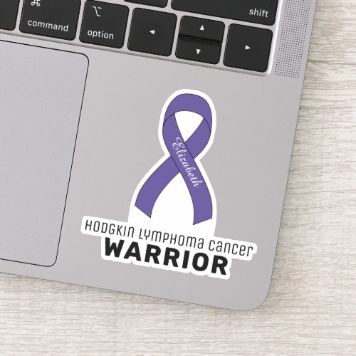 Hodgkin Lymphoma Cancer Vinyl Sticker