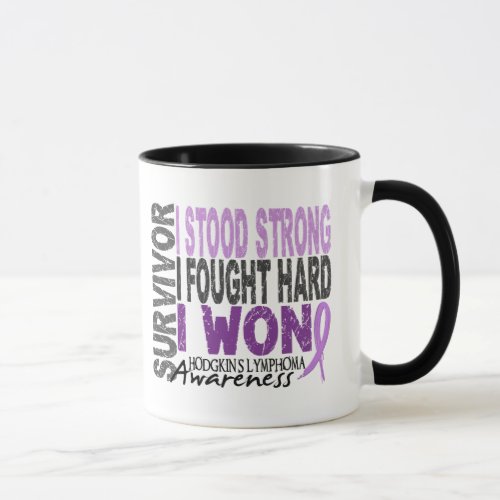 Hodgkins Lymphoma aka Hodgkins Disease Survivor 4 Mug