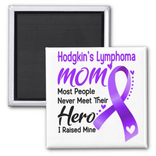 Hodgkins Lymphoma Awareness Month Ribbon Gifts Magnet