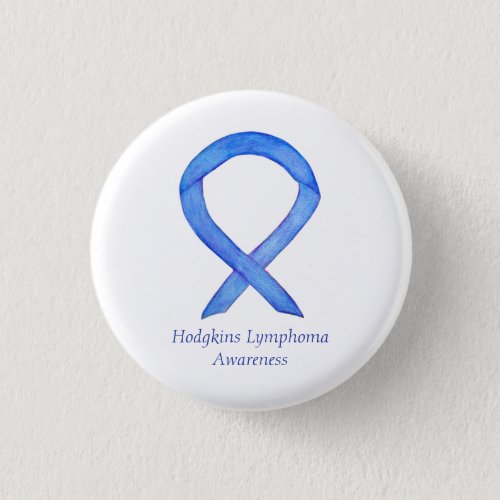 Hodgkins Lymphoma Awareness Ribbon Custom HL Pins