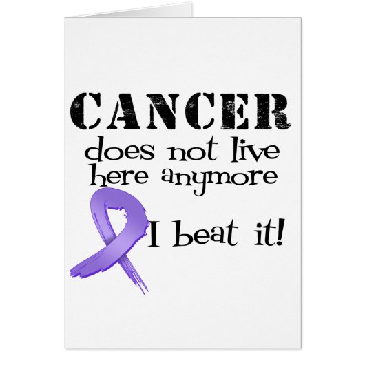 Hodgkins Lymphoma Does Not Live Here Anymore Cards (Front)