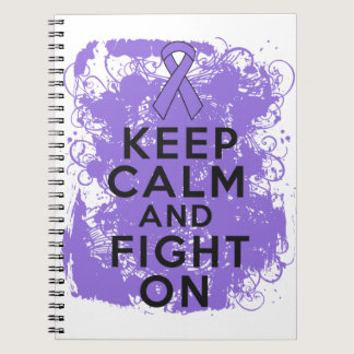 Hodgkins Lymphoma Keep Calm and Fight On Notebook