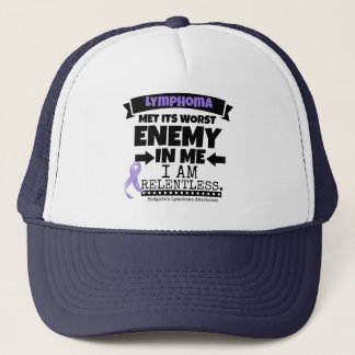 Hodgkin's Lymphoma Met Its Worst Enemy in Me Trucker Hat