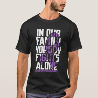 Hodgkins Lymphoma Purple Family Hodgkin'S Lymphoma T-Shirt
