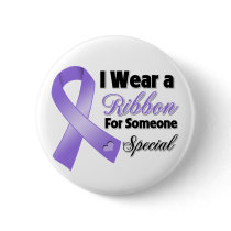 Hodgkins Lymphoma Ribbon Someone Special Pinback Button